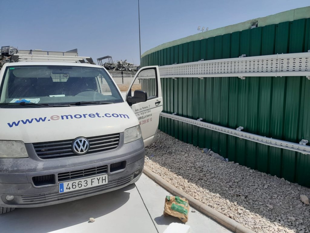 Emoret Impulsa la Sostenibilidad Energética en la Planta de Biometanización de Utiel